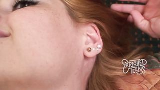Brand new redheaded amateur teen